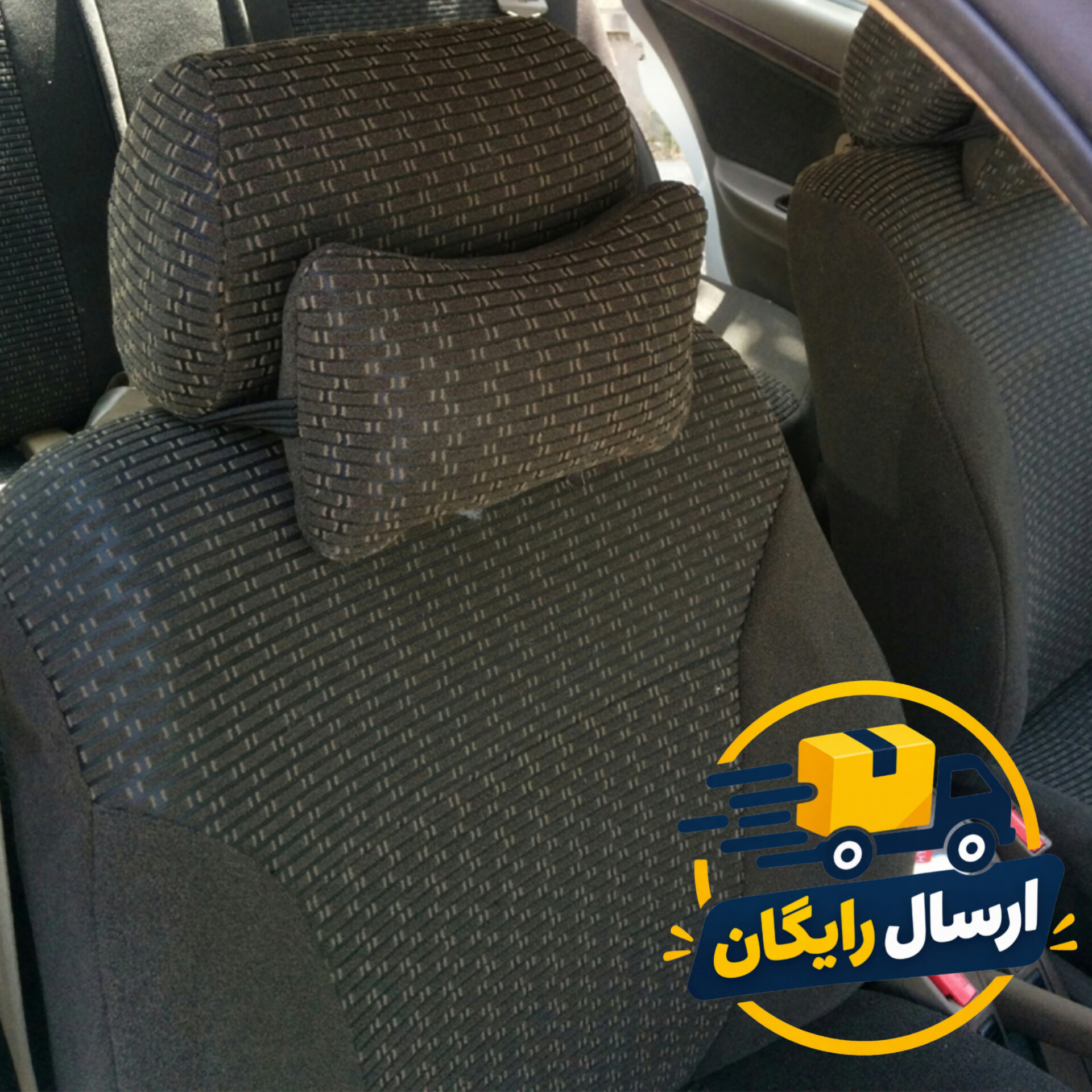 روکش صندلی خودرو هایکو پژو پارس صندلی جدید طرح کتیبه * ارسال رایگان *